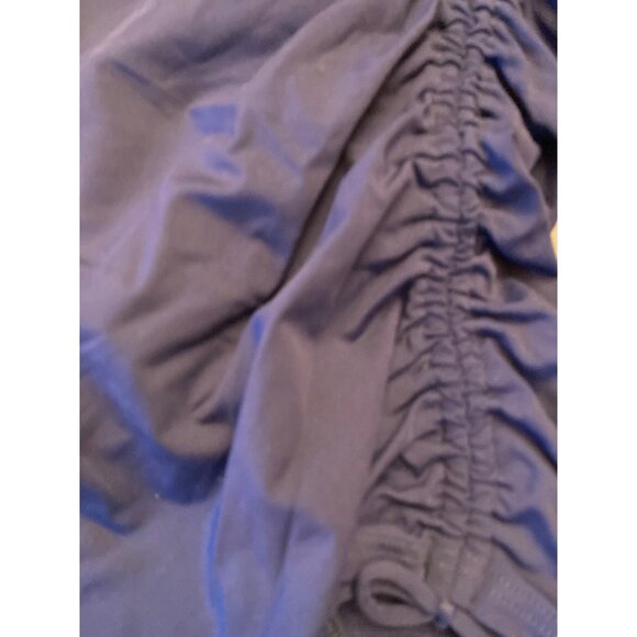 Lands End 18W Blue Tankini Swimsuit Set  Adjustable Straps Ruched Skirt Bottoms - Picture 2 of 8